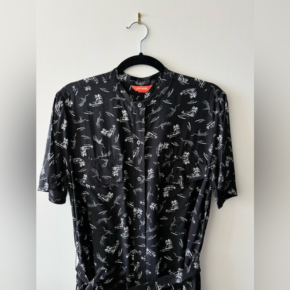 Joe Fresh Black and White Shirtdress - NWOT - Picture 7 of 10